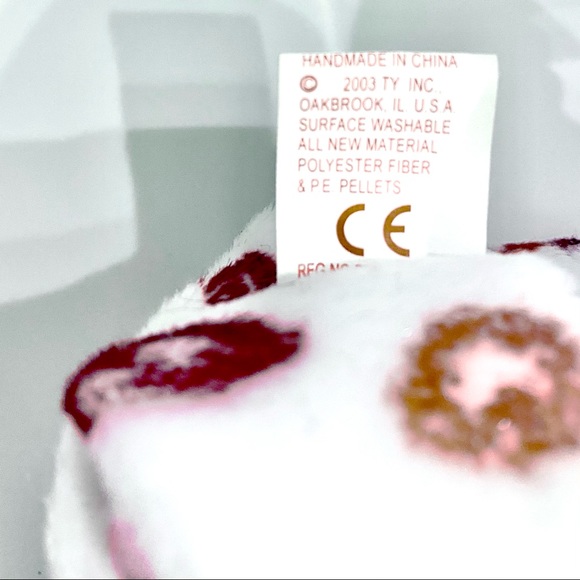 Valentines Ty BEANIE BABIES “KISSY” (2003) - Picture 9 of 9